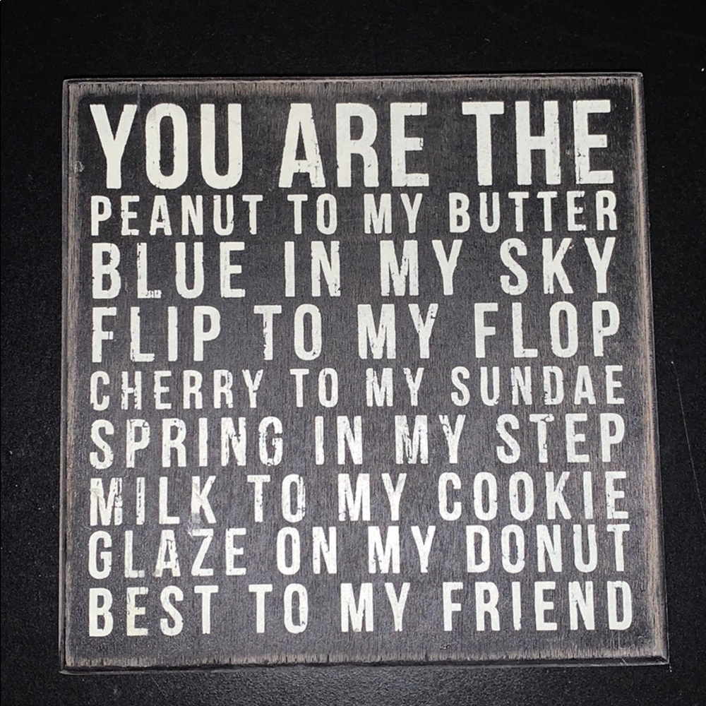 Small Friendship Sign